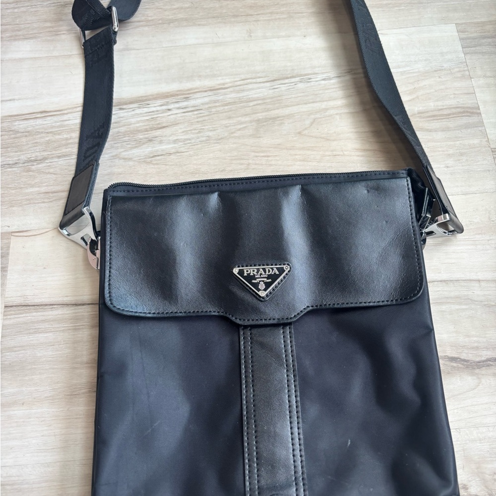 Prada Black Men's Crossbody Bag